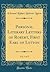 Personal Literary Letters of Robert, First Earl of Lytton, Vo... by Robert Bulwer-Lytton