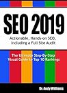 Book cover for SEO 2021: Actionable, Hands-on SEO, Including a Full Site Audit (Webmaster Series)