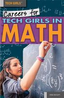 Careers for Tech Girls in Math (Tech Girls)