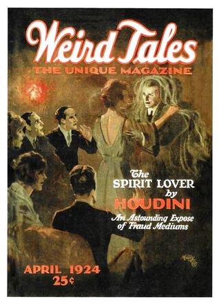 Weird Tales April 1924 (Paperback)
