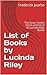 List of Books by Lucinda Ri...