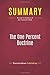 Summary: The One Percent Doctrine: Review and Analysis of Ron Suskind's Book