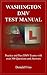 WASHINGTON DMV TEST MANUAL:...