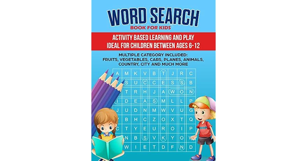 Word Search Book for Kids: Activity book for children by CPH Publishers