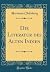 Die Literatur des Alten Indien (Classic Reprint) (German Edition)