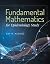 Fundamental Mathematics for Epidemiology Study by Ray M Merrill