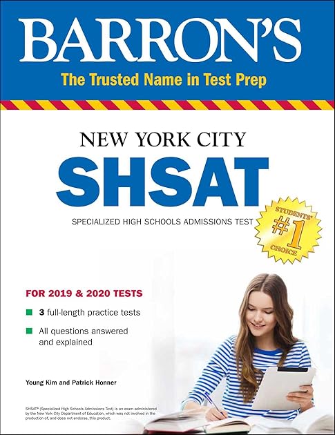 SHSAT: New York City Specialized High Schools Admissions Test (Barron's Test Prep)