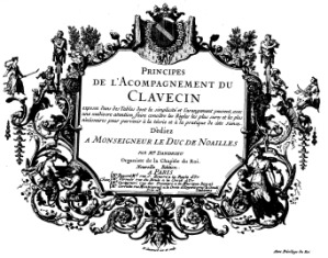 Principes de l'Acompagnement du Clavecin