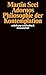 Adornos Philosophie der Kontemplation. by Martin Seel