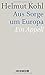 Aus Sorge um Europa