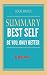Summary of Best Self: Be Yo...