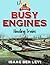 Busy Engines Hauling Trains