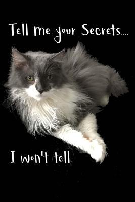 Tell Me Your Secrets Cat Journal Diary