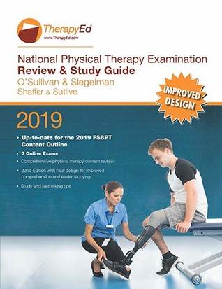 2019 National Physical Therapy Examination Review And Study Guide By Susan B O Sullivan