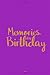 Memories Of My Birthday: Bl...