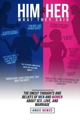 Him and Her/What They Said: The Uncut Thoughts and Beliefs of Men and Women About Sex, Love, and Marriage
