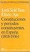 Constituciones y períodos constituyentes en España. (1808-1936) by Jordi Solé Tura Constituciones y períodos constituyentes en España. (1808-1936) by Jordi Solé Tura