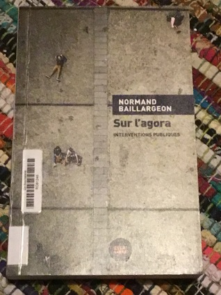 Sur l’agora (Hardcover)