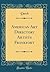 American Art Directory Arti...
