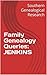 Family Genealogy Queries: J...