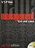 Management- Text & Cases