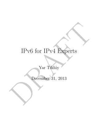 IPv6 for IPv4 Experts (draft)