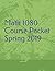 Math 1080 Course Packet Spr...