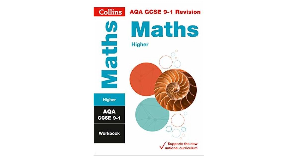 AQA GCSE 91 Maths Higher Workbook by Collins GCSE