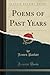 Poems of Past Years