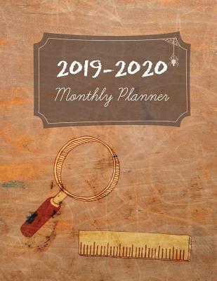 2019-2020 Monthly Planner: Calander Planner 2019-2020 for 24 Months Monthly Planner and 60 Pages of Weekly Planner, Agenda Planner and Schedule Organizer with Journal Pages Vintage Classroom Design