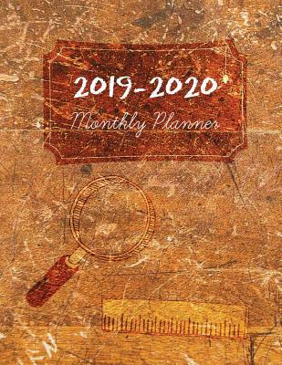 2019-2020 Monthly Planner: Calander Planner 2019-2020 for Two Year - Monthly Calendar Planner 24 Months from Jan 2019 to Dec 2020 + Yearly and Weekly Planner Vintage Classroom Design