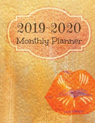 2019-2020 Monthly Planner: 24 Monthly Schedule Organizer - Agenda Planner for 2 Years, 60 Weekly Planner with Journal Notebook Pages Vintage Romance Design