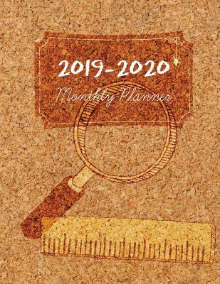 2019-2020 Monthly Planner: 2 Year 24 Months January 2019 to December 2020 for to Do List Journal, Notebook Planner and Academic Schedule Classroom Design