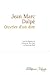 Jean Marc Dalpé. Ouvrier d'un dire (Collection Agora) (French Edition)
