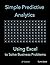 Simple Predictive Analytics: Using Excel to Solve Business Problems