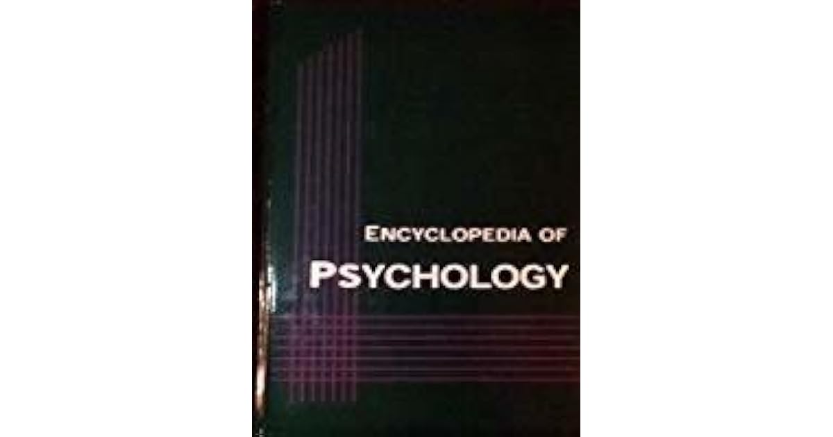 Encyclopedia of Psychology (6) by Alan E. Kazdin