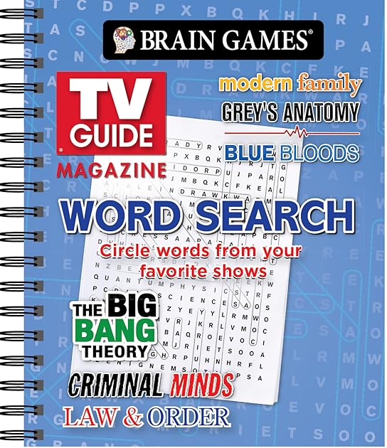 Brain Games - TV Guide Magazine Word Search