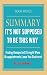 Summary of It's Not Supposed to Be This Way by Book Avenue