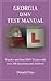 GEORGIA DMV TEST MANUAL: Pr...