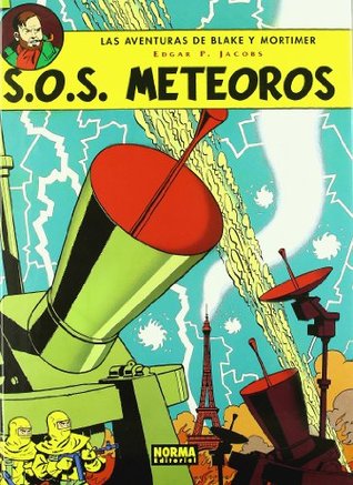 Portada de S.O.S. Meteoros, de Edgar P. Jacobs