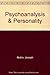 Psychoanalysis and Personal...