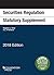 Securities Regulation Statutory Supplement, 2018 Edition by Stephen Choi