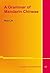 A Grammar of Mandarin Chinese