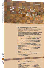Parcerias Estratégicas, vol. 16 nº 33