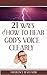 21 Ways Of How To Hear God's Voice Clearly by Apostle Frequency Revelator
