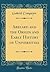 Abelard and the Origin and Early History of Universities