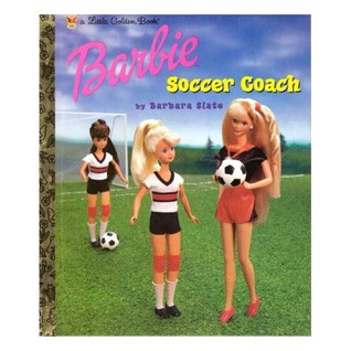 Golden Books Barbie Soccer Coach (Hardcover)