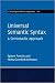 Universal Semantic Syntax: ...