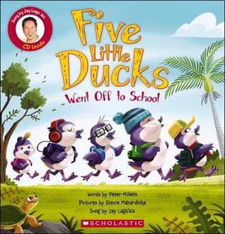 Five Little Ducks Went Off to School (Paperback w/ Audio CD)