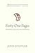 Forty-One Pages by John Steffler